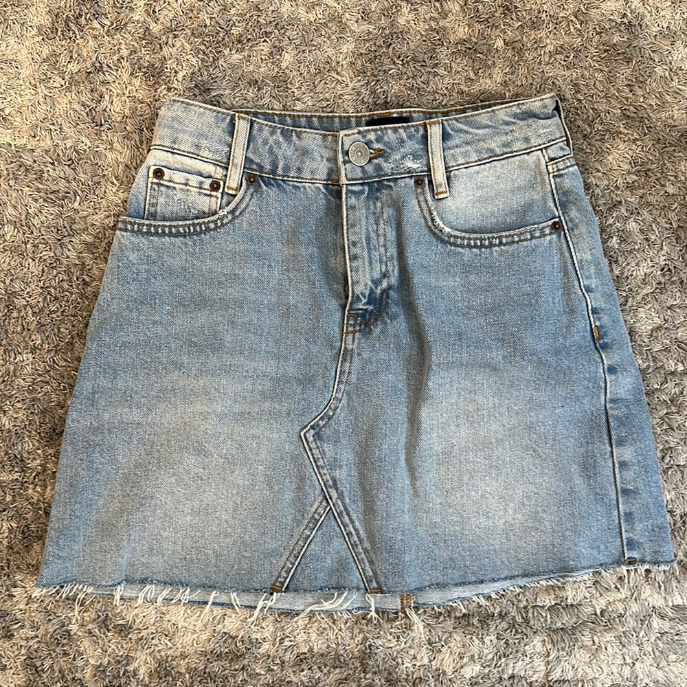 mini Jean Skirt